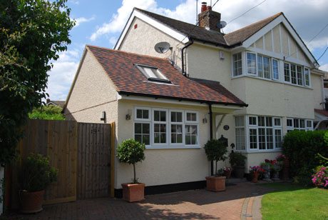 Chelmsford extension at first-floor stage