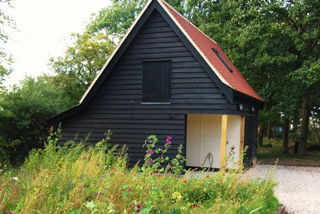 Three-bay oak cart lodge, Essex