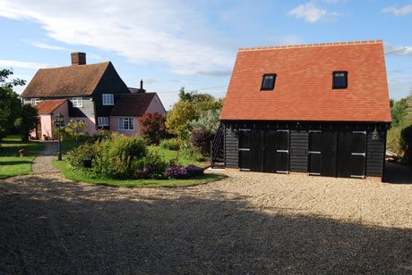 Cart lodge weatherboarding